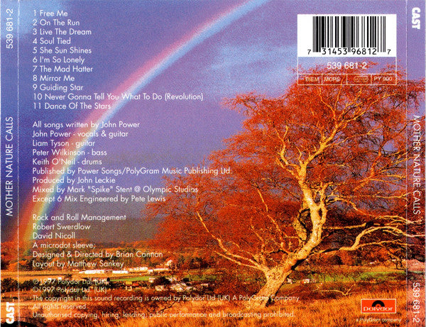 Cast : Mother Nature Calls (CD, Album + CD + Ltd)