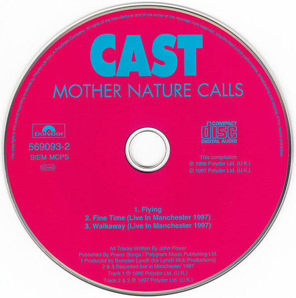Cast : Mother Nature Calls (CD, Album + CD + Ltd)