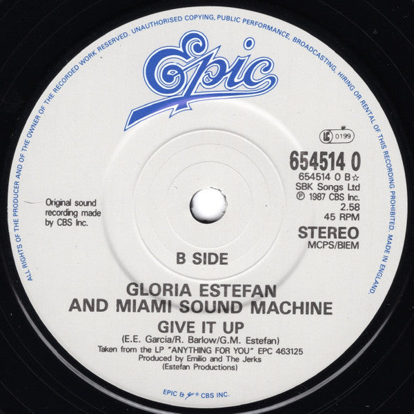 Miami Sound Machine : Rhythm Is Gonna Get You (7", Single, RE, Spe)