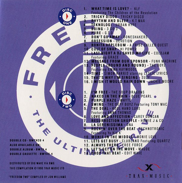 Various : Freedom Two - The Ultimate Rave (2xCD, Comp)