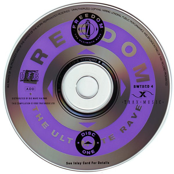Various : Freedom Two - The Ultimate Rave (2xCD, Comp)