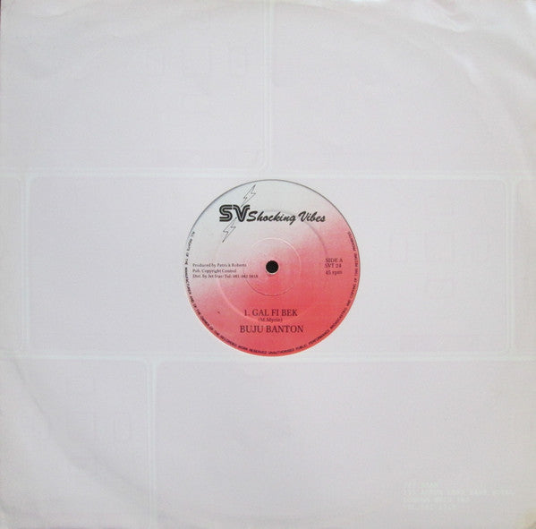 Buju Banton / Papa San : Gal Fi Bek / Mr Man Deh (12")