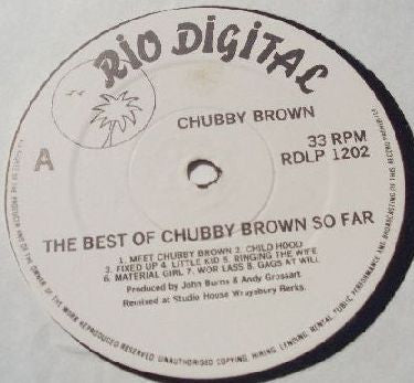 Roy Chubby Brown : The Best Of Chubby Brown - So Far (LP)