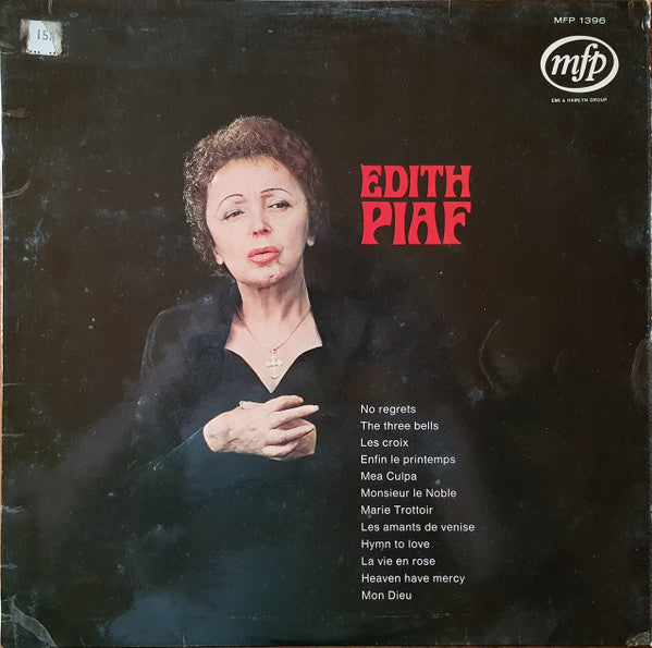 Edith Piaf : Edith Piaf (LP, Comp)