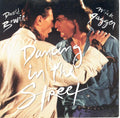 David Bowie, Mick Jagger : Dancing In The Street (7", Single, Red)
