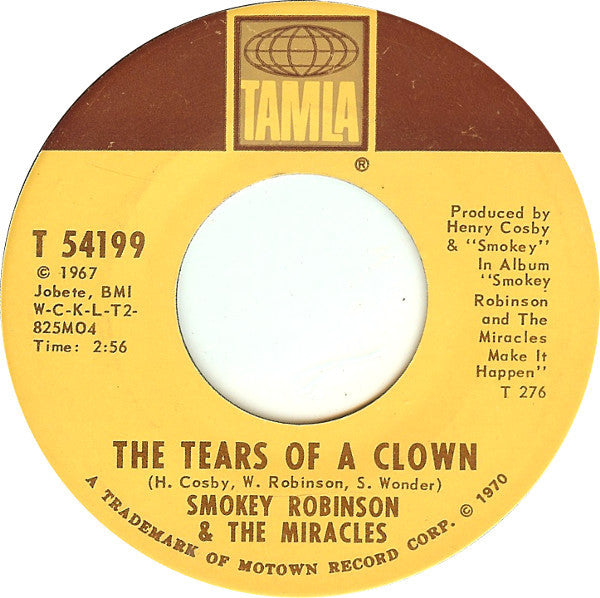 The Miracles : The Tears Of A Clown (7", ARP)
