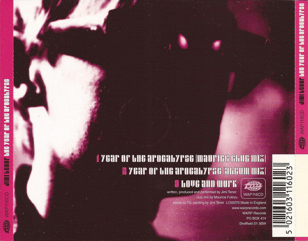 Jimi Tenor : Year Of The Apocalypse (CD, Single, Jew)