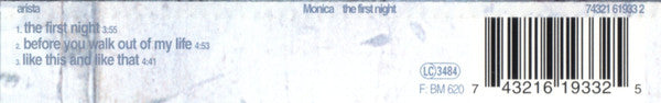 Monica : The First Night (CD, Single)