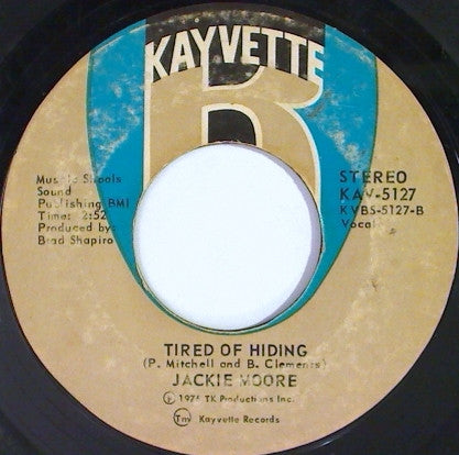 Jackie Moore : Disco Body (Shake It To The East, Shake It To The West) (7")