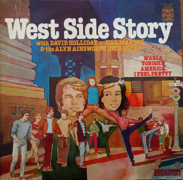 David Holliday • Jill Martin & The Alyn Ainsworth Orchestra : West Side Story (LP, Album, RE)