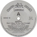 Ashaye : Don't Stop Till You Get Enough (Michael Jackson Medley) (7", Single)