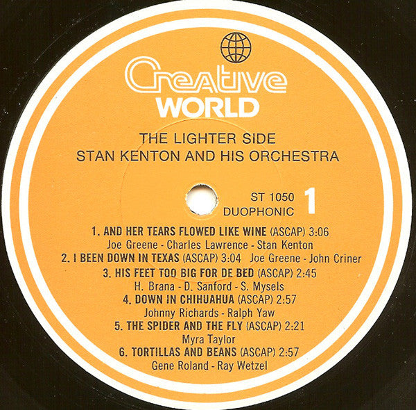 Stan Kenton : The Lighter Side (LP, Comp)