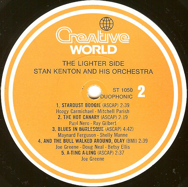Stan Kenton : The Lighter Side (LP, Comp)