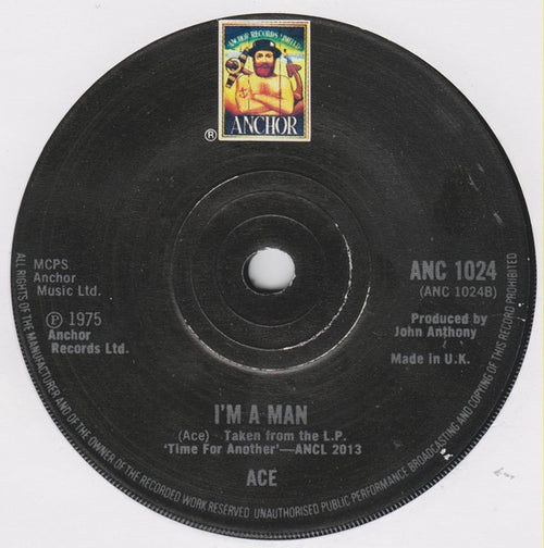 Ace (7) : No Future In Your Eyes (7", Single)