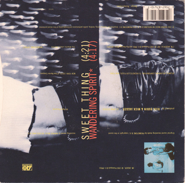Mick Jagger : Sweet Thing (7", Single)
