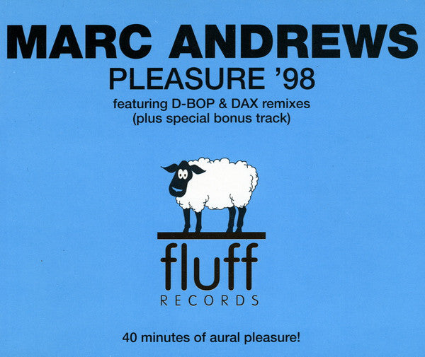 Marc Andrews : Pleasure '98 (12")