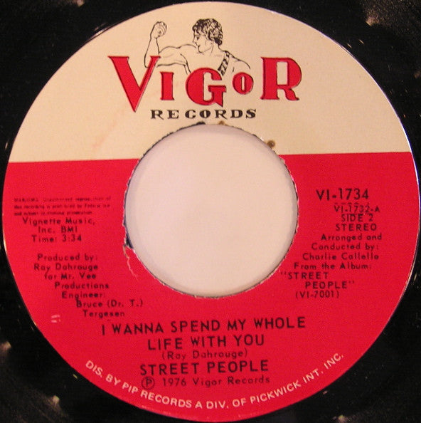 Street People : Wanna Slow Dance With You Baby (At The Disco) (7")