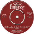 Bobby Stevens : Michael, Row The Boat / Who Put The Bomp (In The Bomp, Bomp, Bomp) (7", Single)