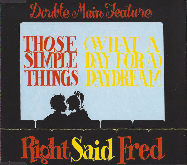Right Said Fred : Those Simple Things / Daydream (CD, Single)