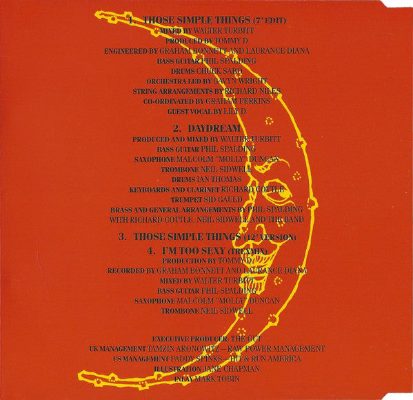 Right Said Fred : Those Simple Things / Daydream (CD, Single)