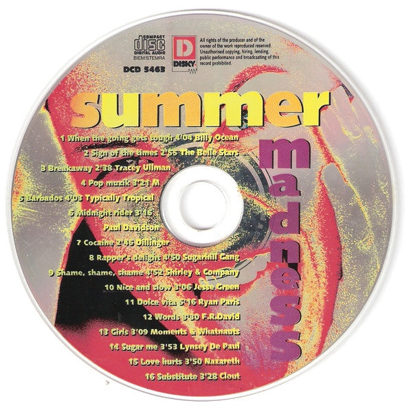Various : Summer Madness (CD, Comp)