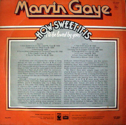 Marvin Gaye : How Sweet It Is (To Be Loved By You) (LP, Comp)