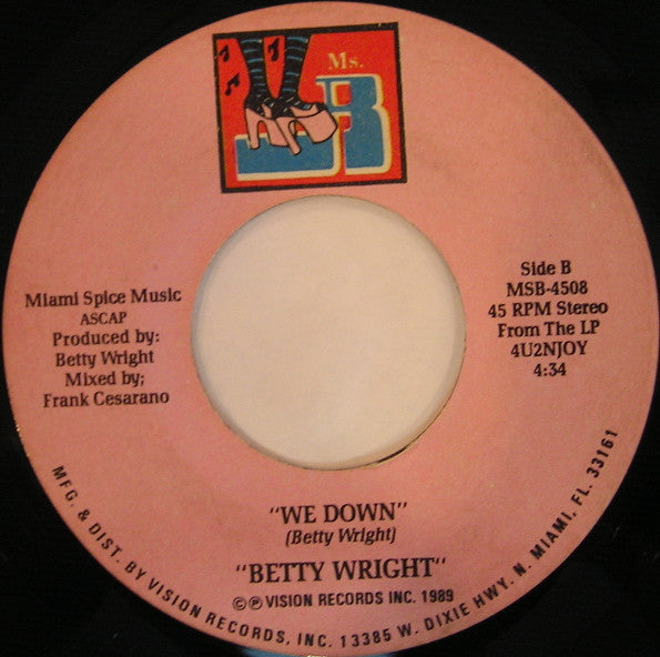 Betty Wright : Quiet Storm (7")