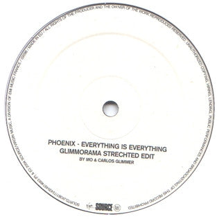 Phoenix : Everything Is Everything (Remixes) (12")