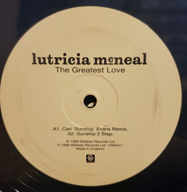 Lutricia McNeal : The Greatest Love (12")