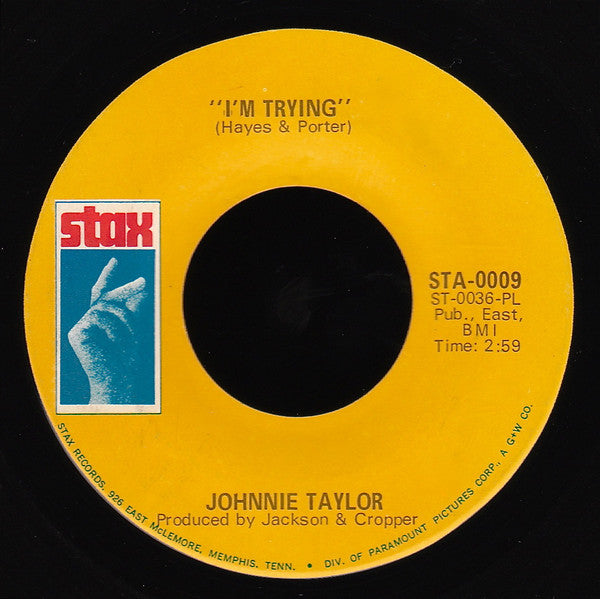 Johnnie Taylor : Who's Making Love (7", Pla)