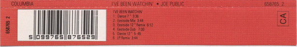 Joe Public : I've Been Watchin' (CD, Single)