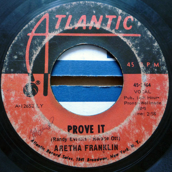Aretha Franklin : Chain Of Fools / Prove It (7", Single, Styrene, She)
