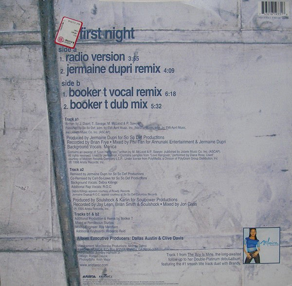 Monica : The First Night (12")