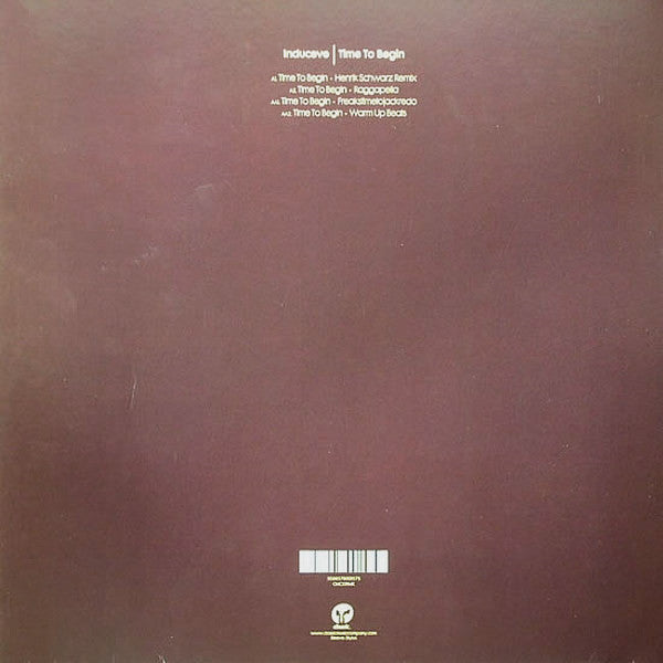 Induceve : Time To Begin (Remixes) (12")