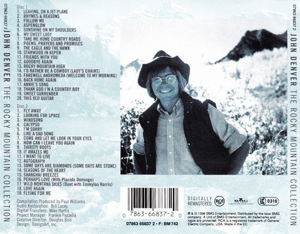 John Denver : The Rocky Mountain Collection (2xCD, Comp, RM)