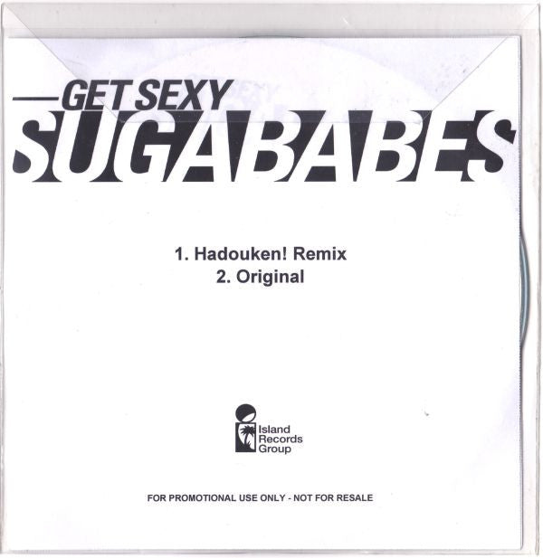 Sugababes : Get Sexy (CDr, Single, Promo)