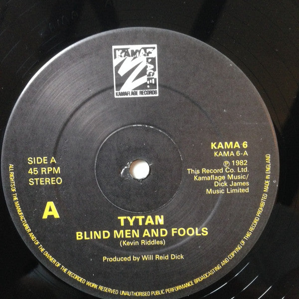 Tytan : Blind Men And Fools (12")