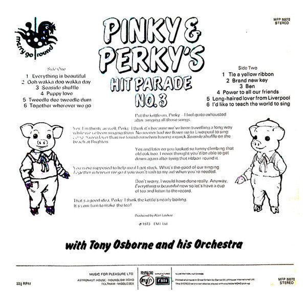 Pinky & Perky : Hit Parade No 3 (LP)