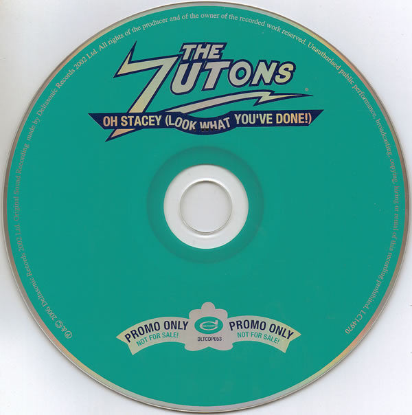 The Zutons : Oh Stacey (Look What You've Done!) (CD, Single, Promo)