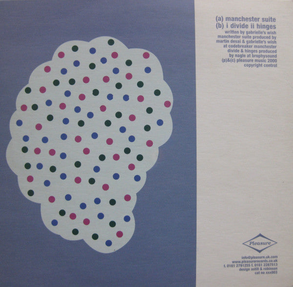 Gabrielle's Wish : Manchester Suite (10", EP, Ltd)