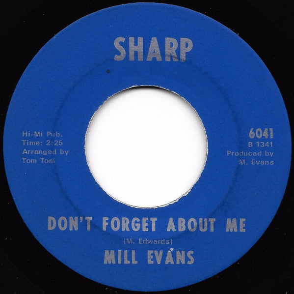 Mill Evans : I Got It Bad (And That Ain't Good) / Don't Forget About Me (7")