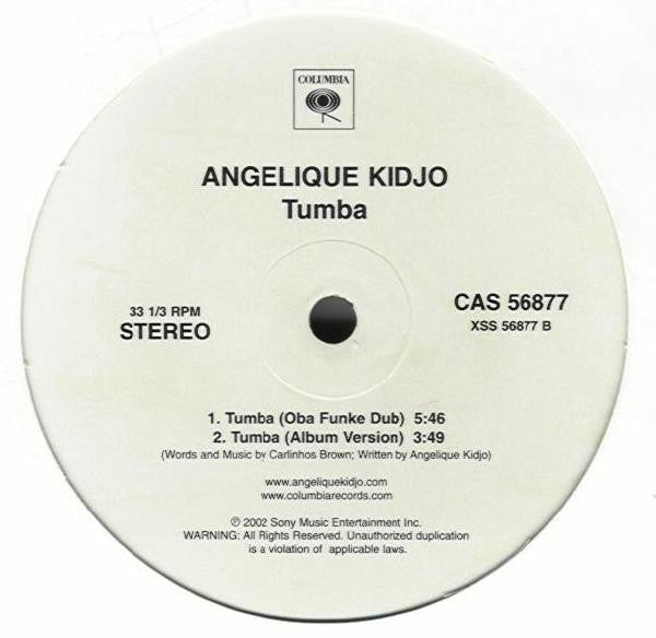 Angélique Kidjo : Tumba (12", Promo)