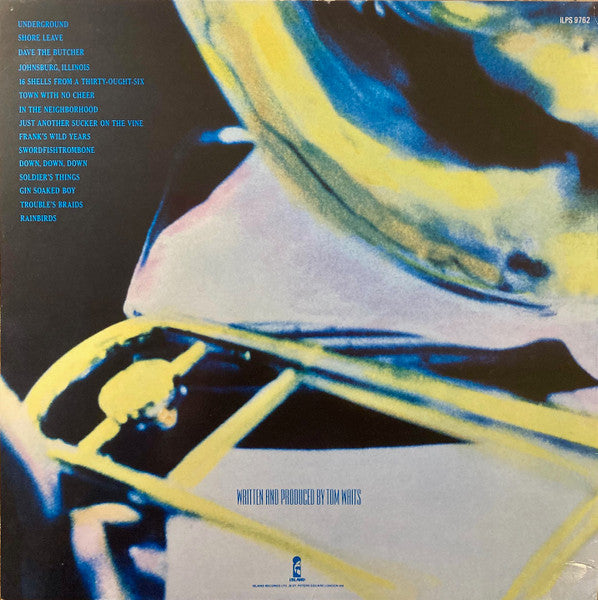 Tom Waits : Swordfishtrombones (LP, Album, RE)