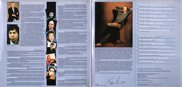 Andrew Lloyd Webber And Tim Rice Featuring Elaine Paige, David Essex, Murray Head, Philharmonia Orchestra : Performance (The Very Best Of Tim Rice & Andrew Lloyd Webber) (LP, Comp)