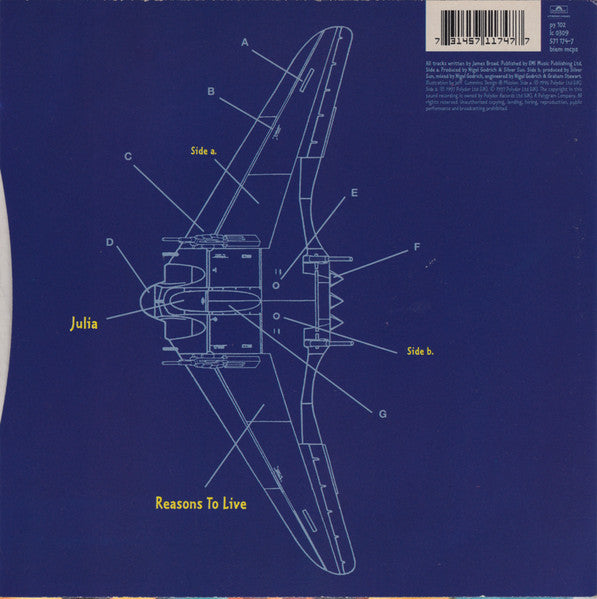 Silver Sun : Julia (7", Single)