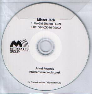 Mister Jack (2) : My Girl Sharon (CDr, Single, Promo)
