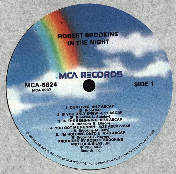 Robert Brookins : In The Night (LP, Album)