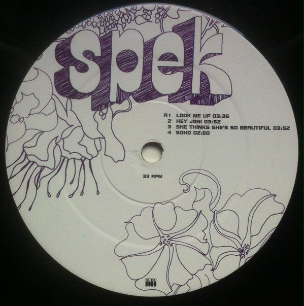 Spek : Look Me Up (12", EP, Sid)