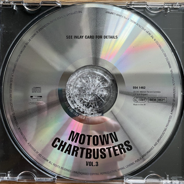 Various : Motown Chartbusters Volume 3 (CD, Comp, RE)