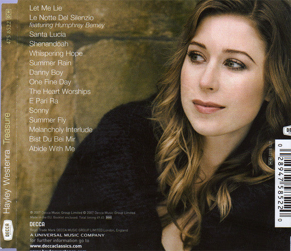 Hayley Westenra : Treasure (CD, Album)